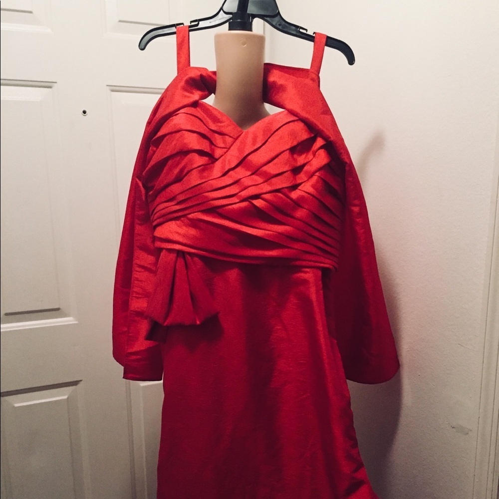 Formal maxi CINDIRELLA RED DRESS - Picture 1 of 8